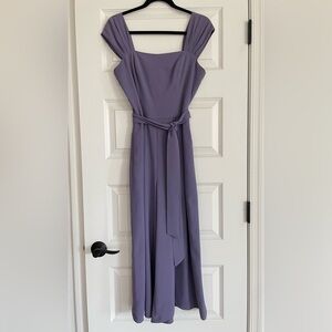 Gal Meets Glam Lavender Cropped Jumpsuit